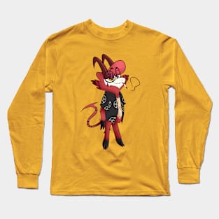 hazbin hotel characters wolf Long Sleeve T-Shirt